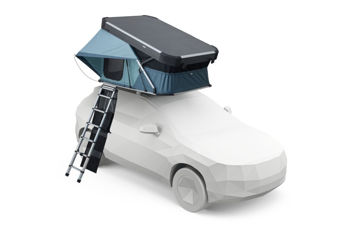 Náhľad produktu - Thule Widesky side door rainfly - bočné striešky proti dažďu, Dark Slate