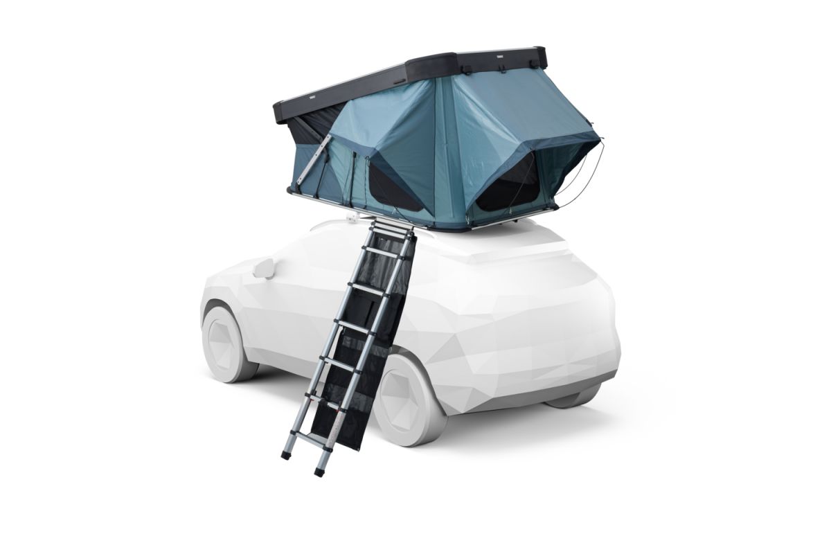 Náhľad produktu - Thule Widesky side door rainfly - bočné striešky proti dažďu, Dark Slate