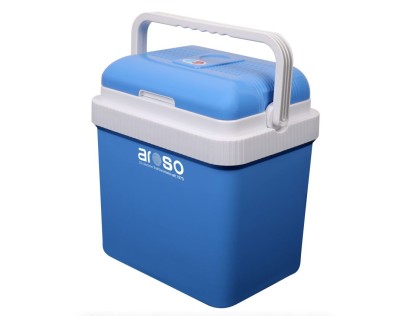 Náhľad produktu - Autochladnička / chladnička / chladiaci box do auta Aroso 12/24/230V 24l s ohrevom potravín
