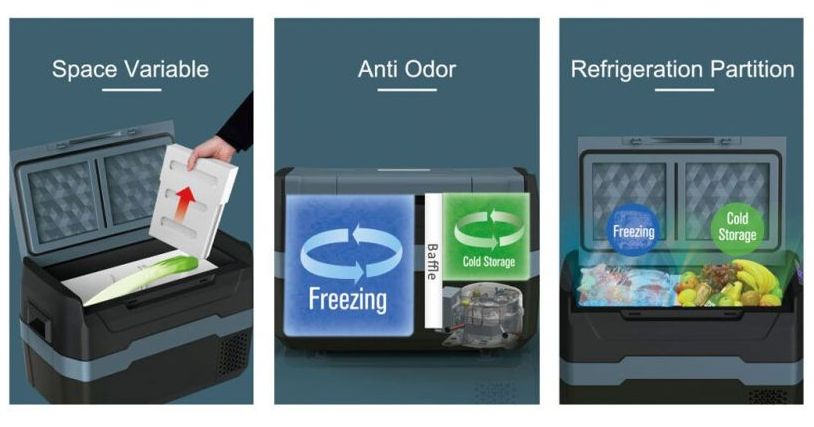 Náhľad produktu - Autochladnička / mraznička / chladnička kompresorová / chladiaci box do auta Pro User CoolX 30