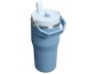 STANLEY Termofľaša s integrovanou slamkou The IceFlow Flip Straw 2.0 Tumbler 600 ml/20oz Indigo
