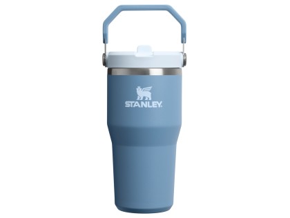 STANLEY Termofľaša s integrovanou slamkou The IceFlow Flip Straw 2.0 Tumbler 600 ml/20oz Indigo