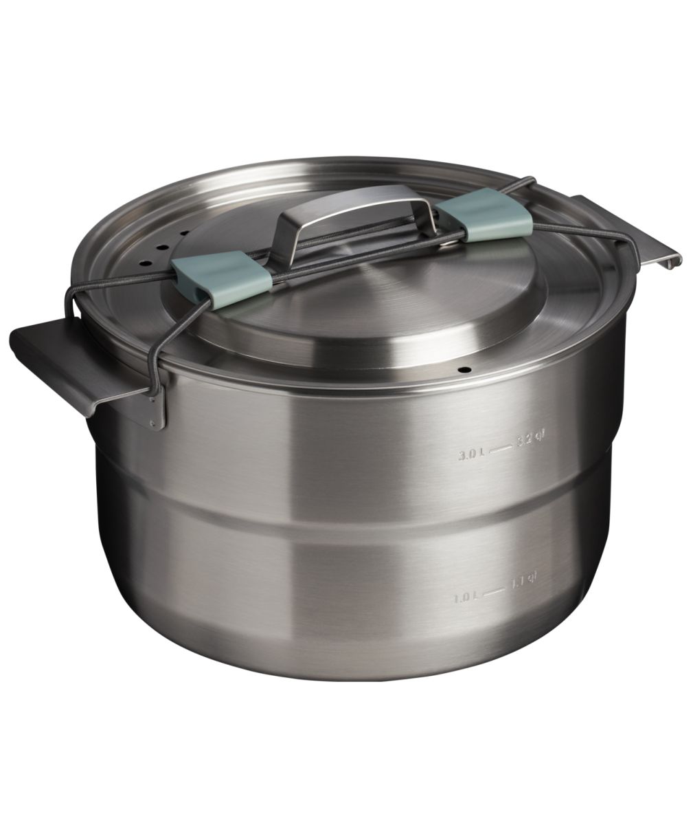 Náhľad produktu - STANLEY Set na varenie Wildfare Core Full Serve Cookset 3,78 l/4QT Shale/Charcoal