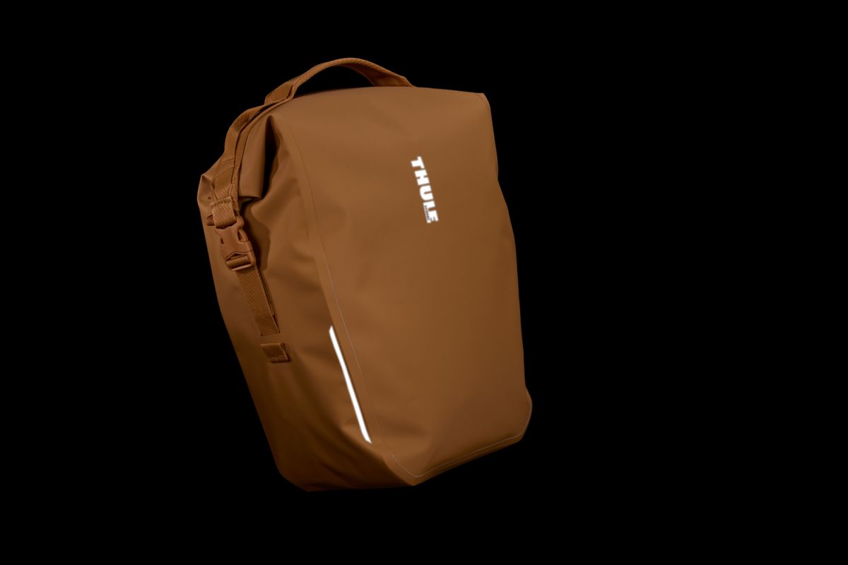 Náhľad produktu - Thule Shield - postranná taška na bicykel s InLock systémom 22 l Dusted Orange