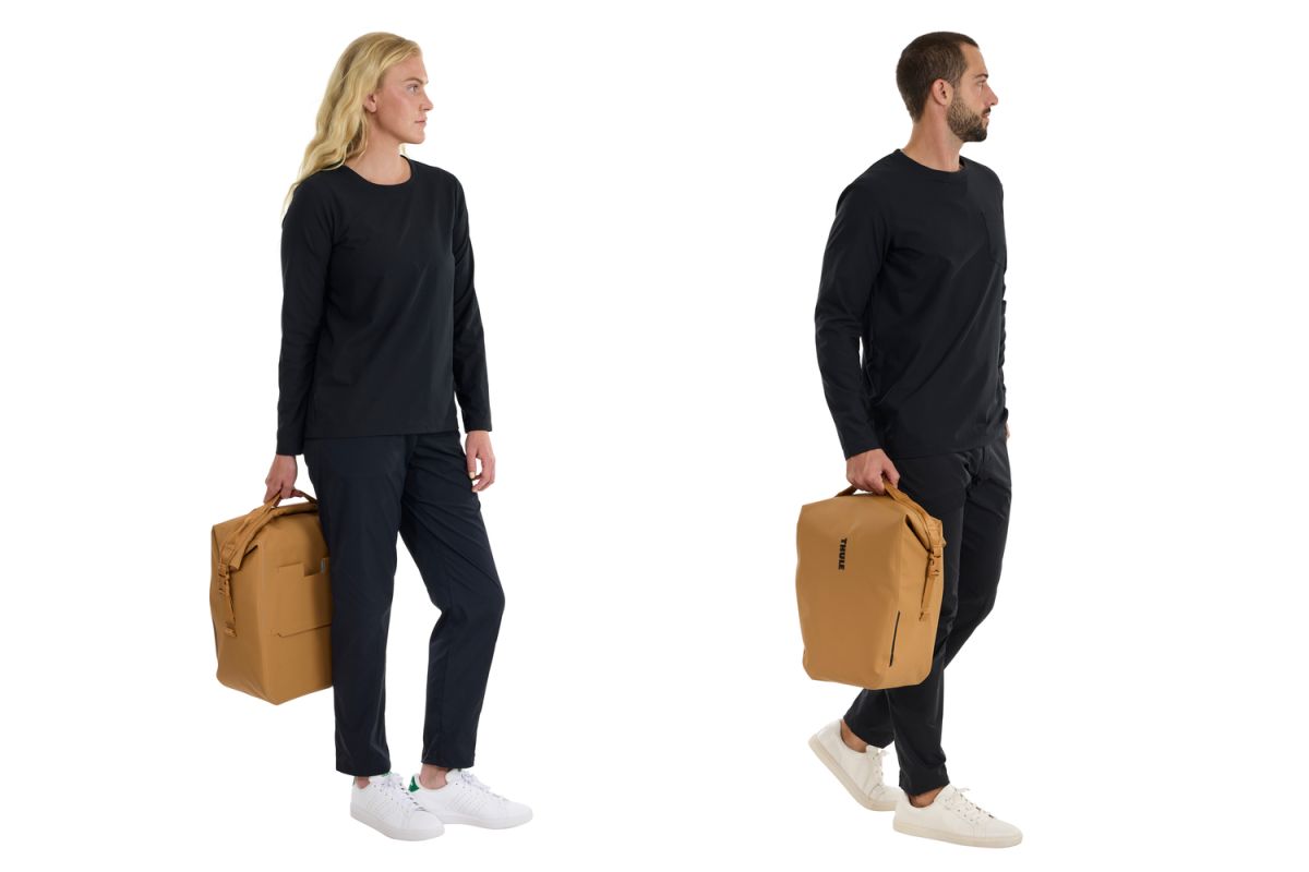 Náhľad produktu - Thule Shield - postranná taška na bicykel s InLock systémom 22 l Dusted Orange