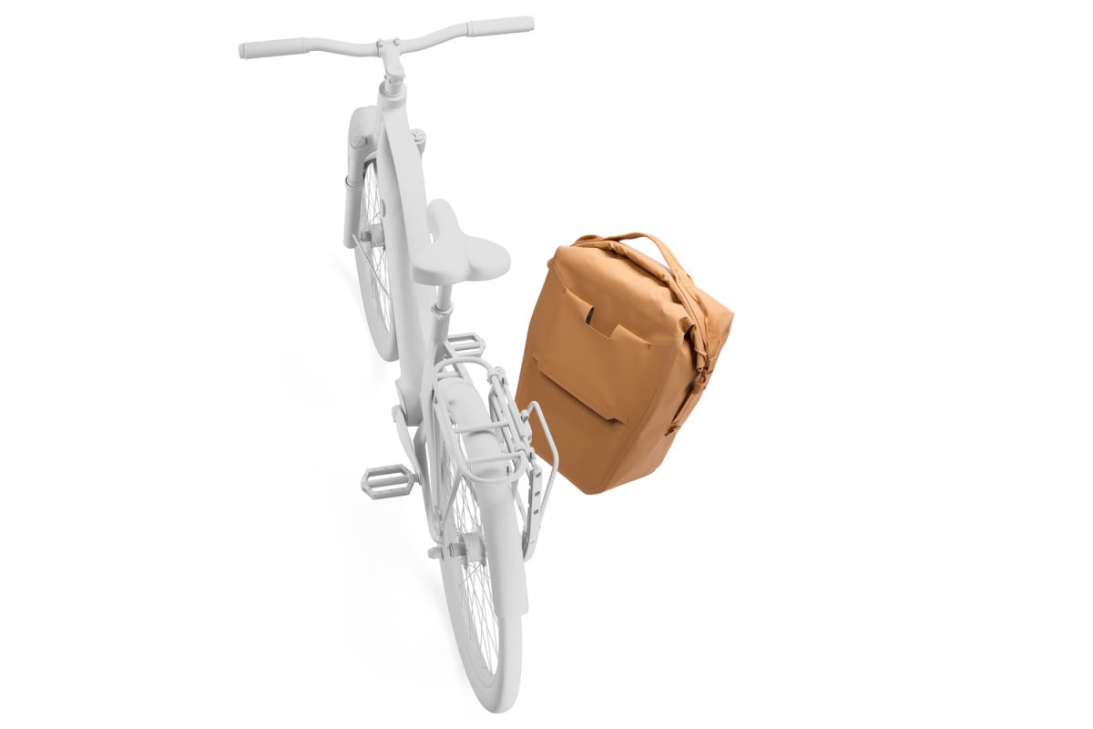 Náhľad produktu - Thule Shield - postranná taška na bicykel s InLock systémom 22 l Dusted Orange