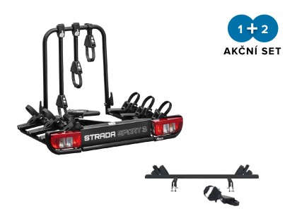 Nosič 4 kolies na ťažné Atera Strada Sport PRO 3+1