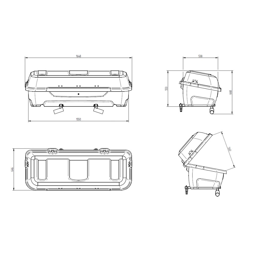 Náhľad produktu - Wjenzek transportný box 2 PRO AP3 (+1)