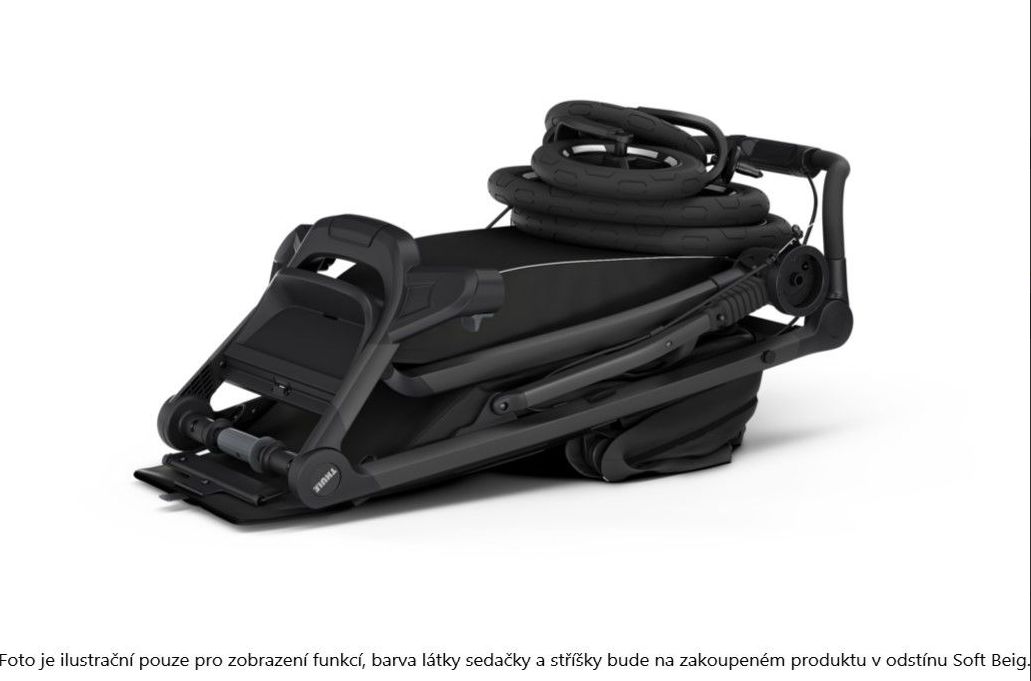 Náhľad produktu - Thule Urban Glide 4-Wheel Soft Beige MB + hlboká korba (ľubovoľná farba)