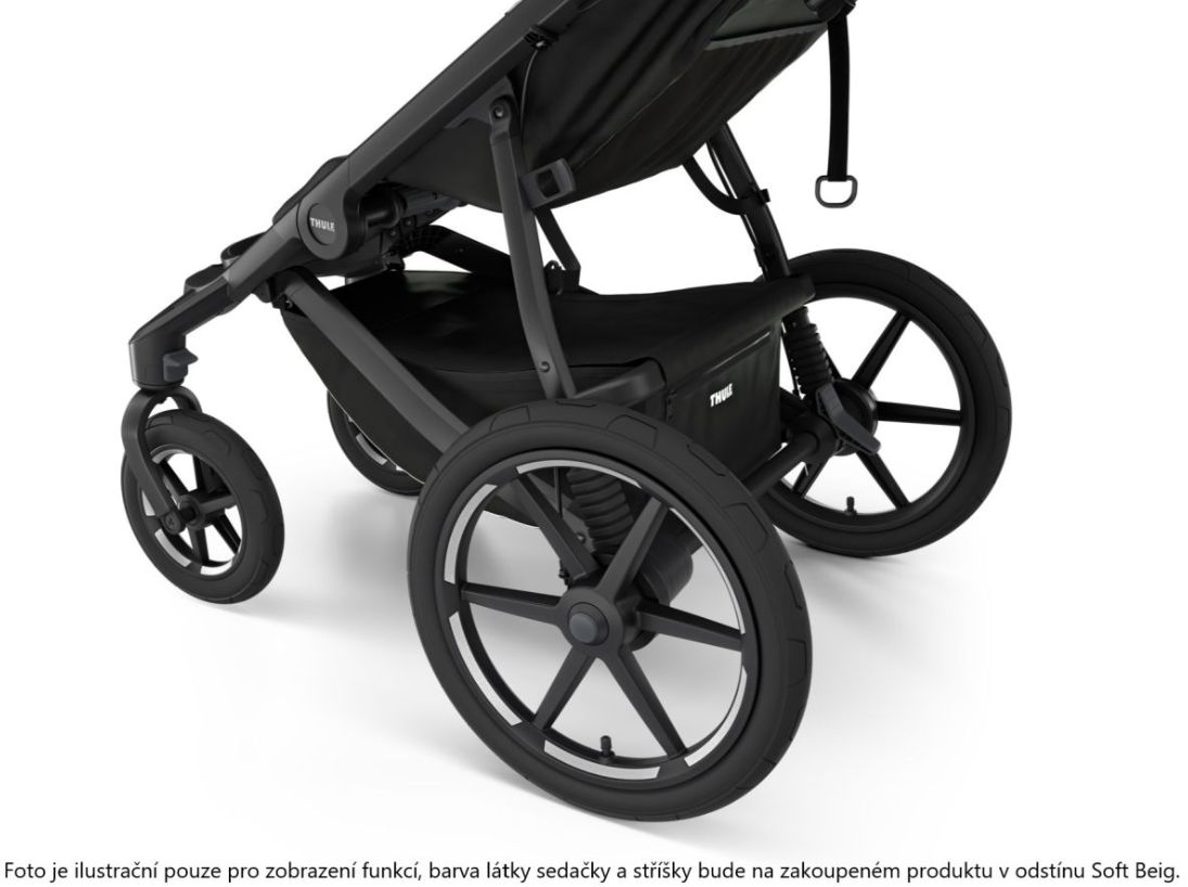Náhľad produktu - Thule Urban Glide 4-Wheel Soft Beige MB + hlboká korba (ľubovoľná farba)