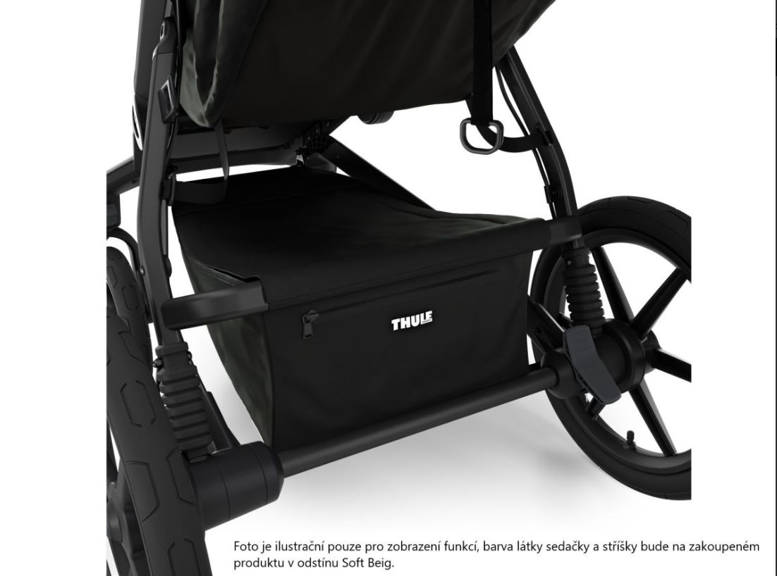 Náhľad produktu - Thule Urban Glide 4-Wheel Soft Beige MB + hlboká korba (ľubovoľná farba)