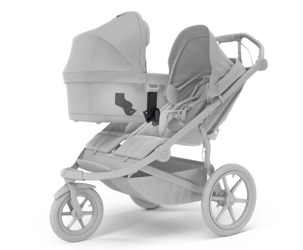 Náhľad produktu - Thule Urban Glide 3 Double Black MB + hlboká korba NEW