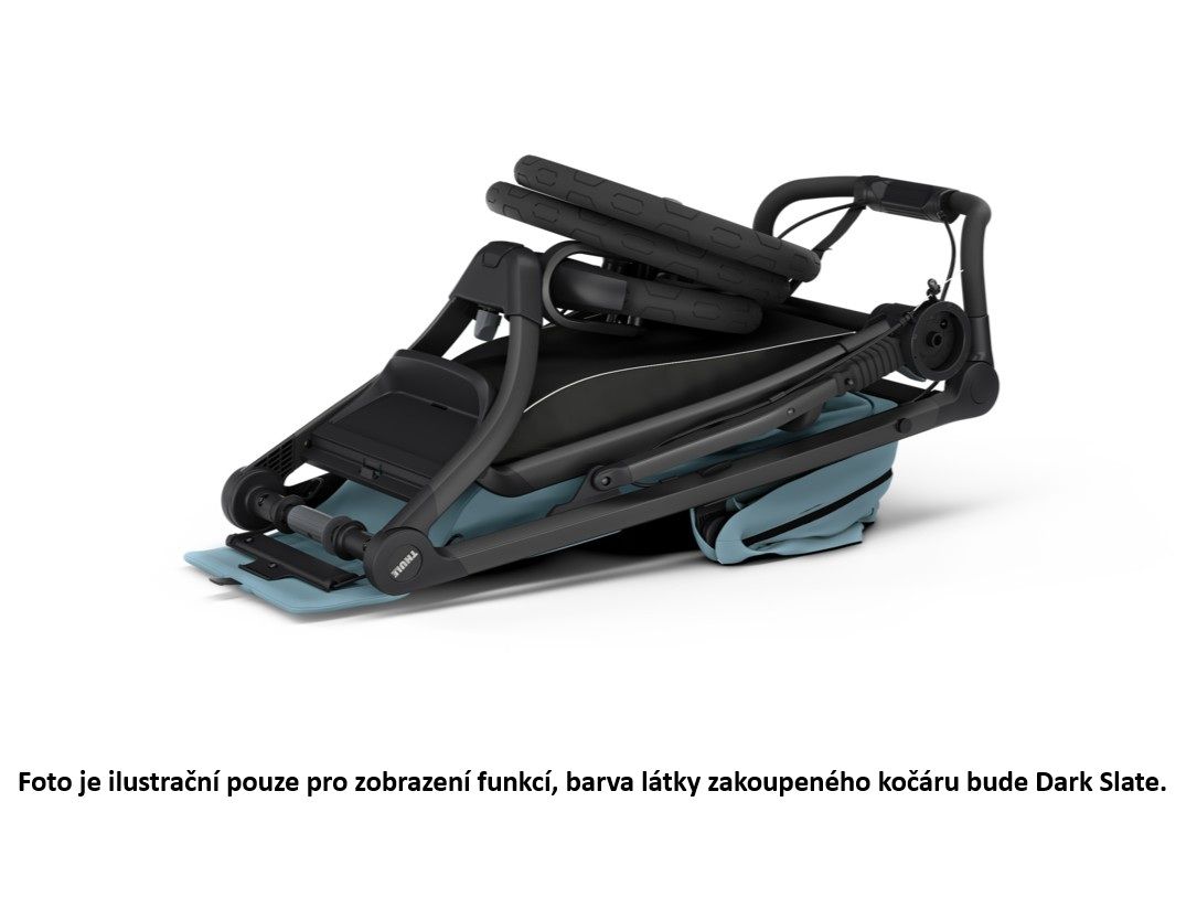 Náhľad produktu - Thule Urban Glide 3 Dark Slate - MB + hlboká korba (ľubovoľná farba)