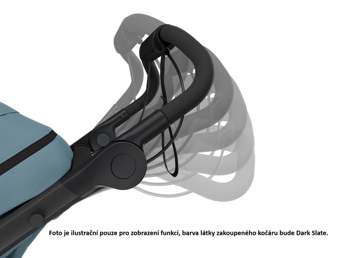 Náhľad produktu - Thule Urban Glide 3 Dark Slate - MB + hlboká korba (ľubovoľná farba)
