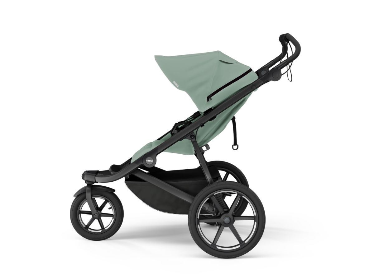 Náhľad produktu - Thule Urban Glide 3 Mist Green - MB + hlboká korba + ISOFIX Base Alfi + autosedačka Maple