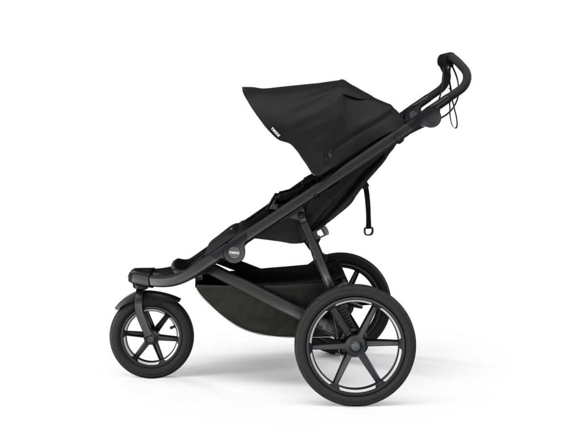Náhľad produktu - Thule Urban Glide 3 Black - MB + hlboká korba + ISOFIX Base Alfi + autosedačka Maple