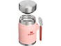 STANLEY Termoska jedálenská s lyžicou/vidličkou The Legendary Classic Food Jar 400 ml/14oz Peach Ros