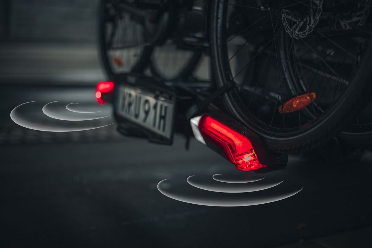 Náhľad produktu - Thule Epos ParkSecure 2bike s parkovacími senzormi + taška 9786