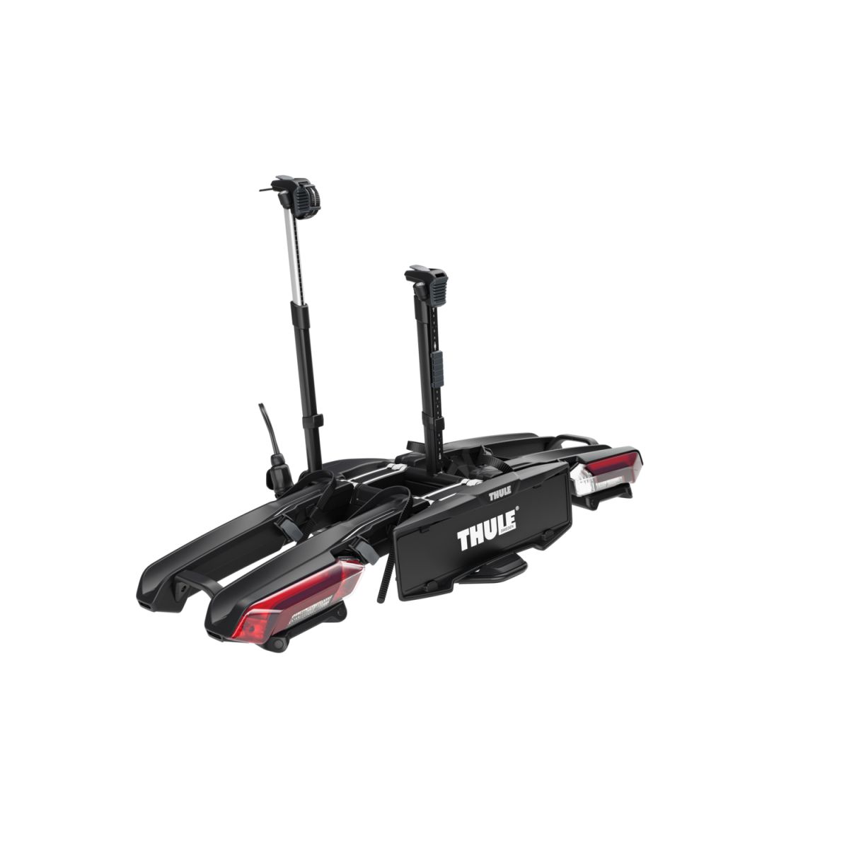 Náhľad produktu - Thule Epos ParkSecure 2bike s parkovacími senzormi + box Thule Santu + taška 9786