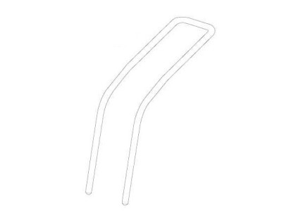 Náhľad produktu - Thule Metal bar - Thule frame mounted child bike seats 52858