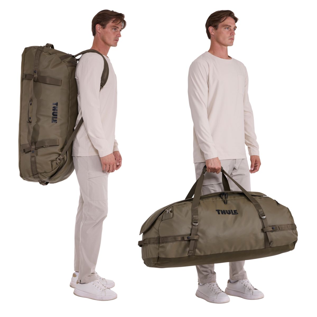 Náhľad produktu - Thule Chasm športová taška 130 l TDSD305 - Deep Khaki