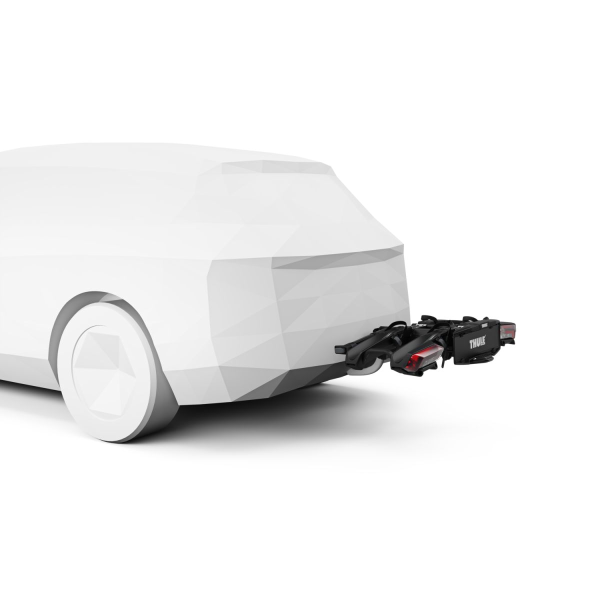 Náhľad produktu - Thule Epos ParkSecure 2bike s parkovacími senzormi + box Thule Santu