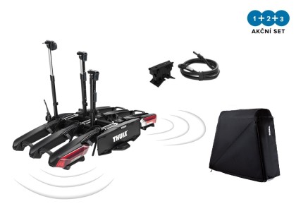Thule Epos ParkSecure 3bike s parkovacími senzormi + taška 9793 + zámok 9785