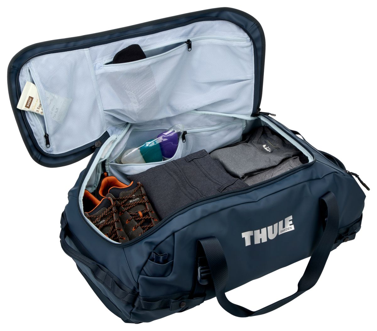 Náhľad produktu - Thule Chasm športová taška 70 l TDSD303 - Darkest Blue