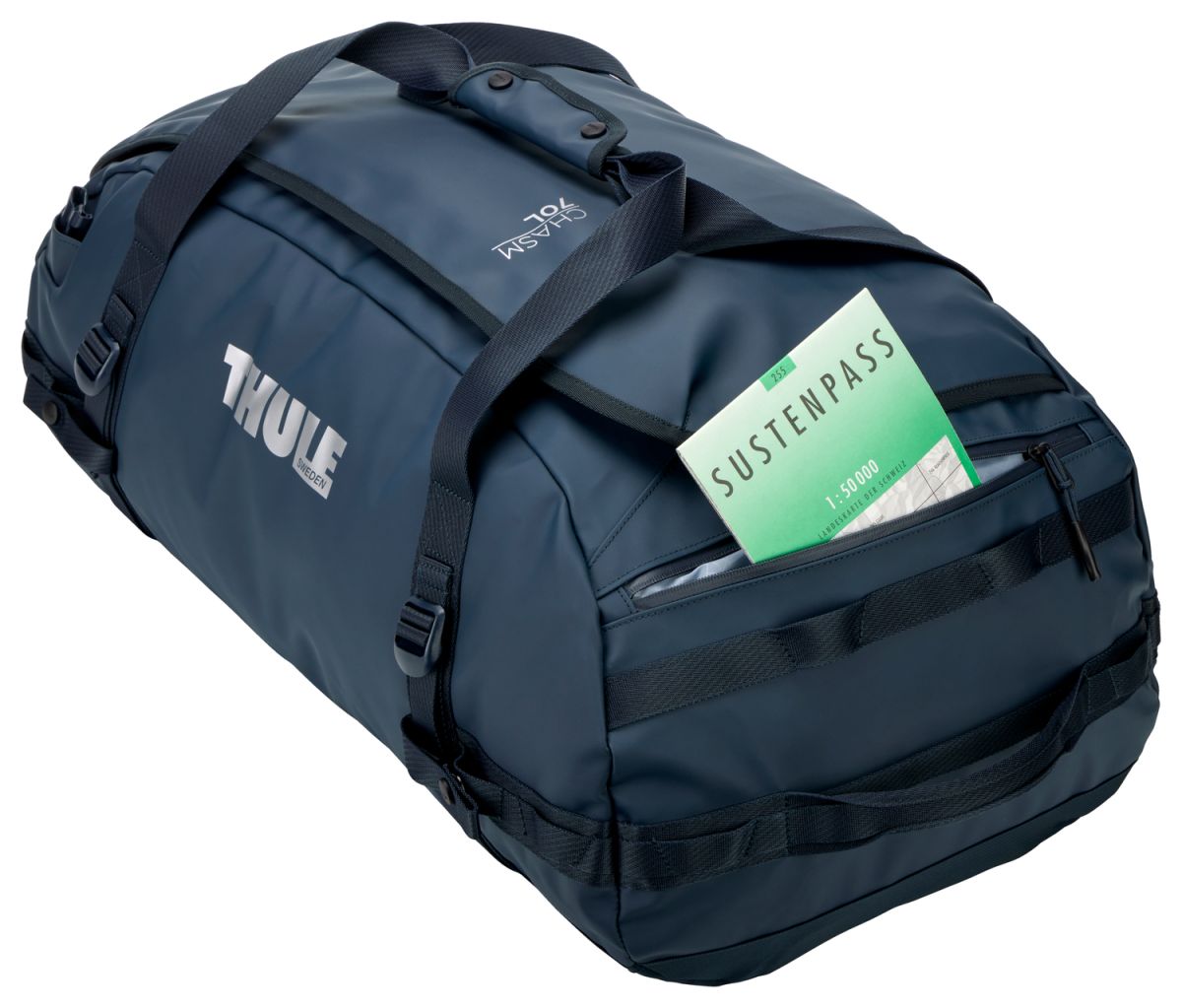 Náhľad produktu - Thule Chasm športová taška 70 l TDSD303 - Darkest Blue