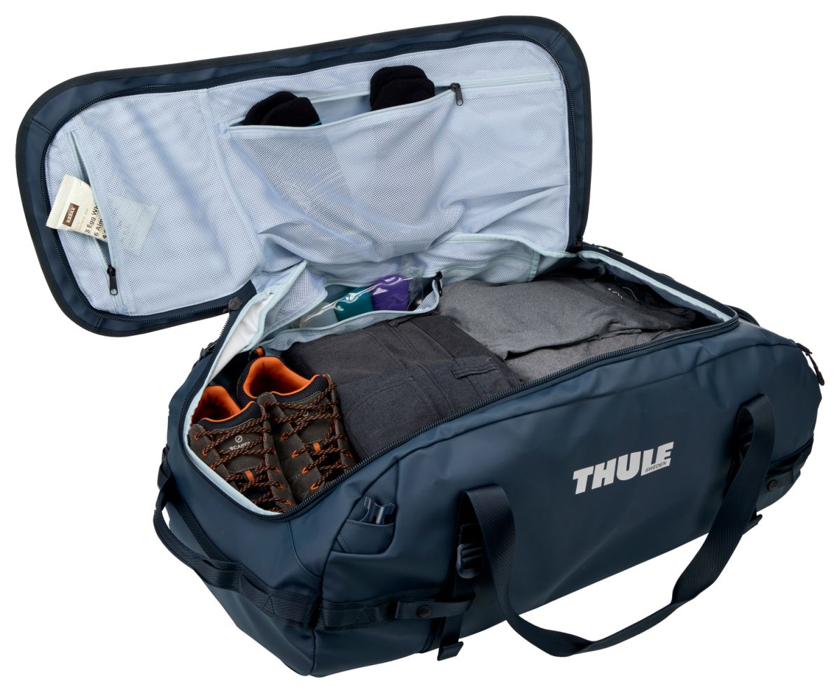 Náhľad produktu - Thule Chasm športová taška 90 l TDSD304 - Darkest Blue