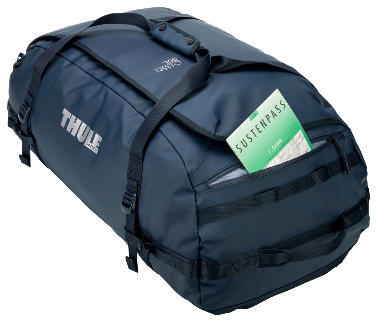 Náhľad produktu - Thule Chasm športová taška 90 l TDSD304 - Darkest Blue