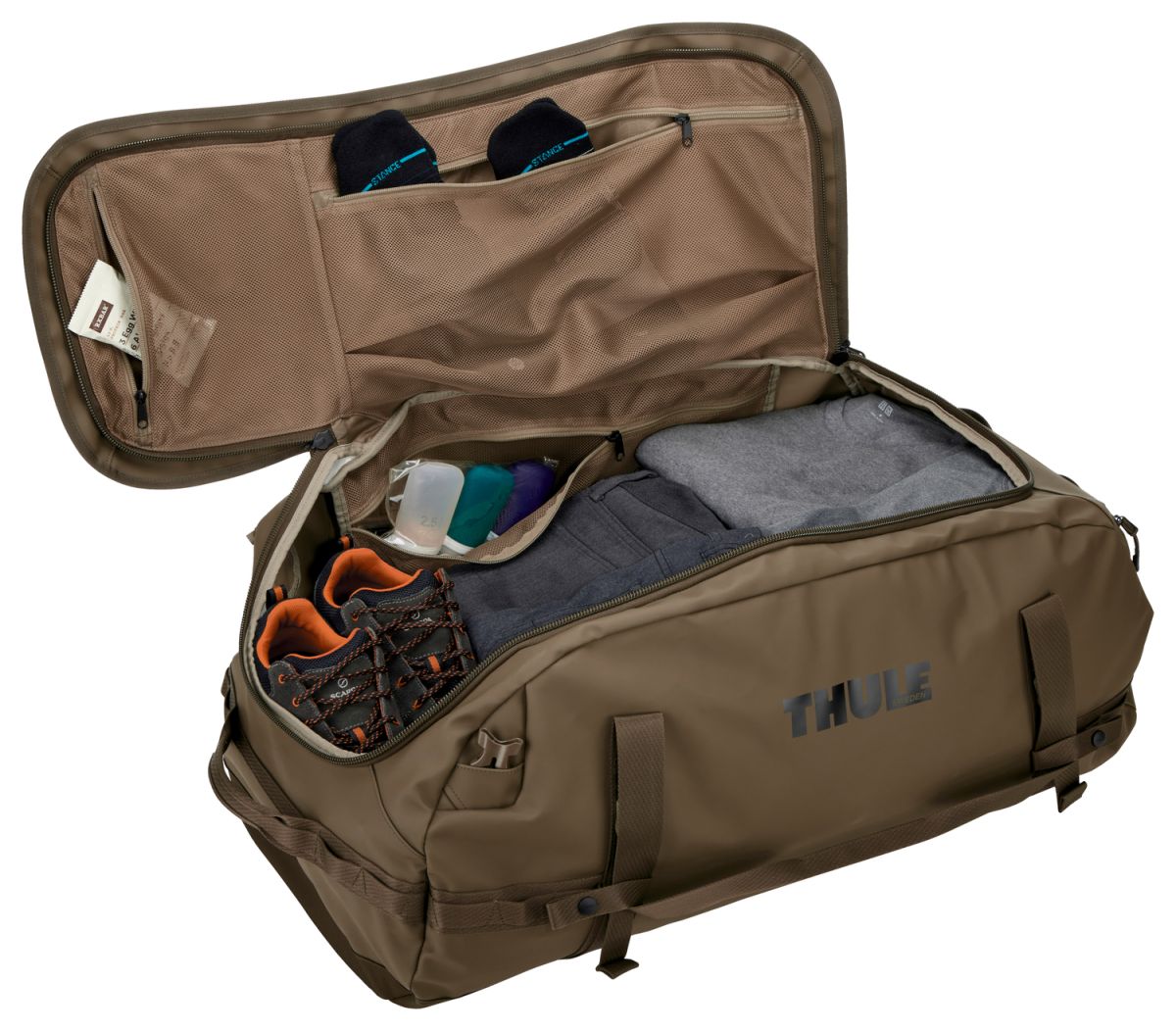 Náhľad produktu - Thule Chasm športová taška 90 l TDSD304 - Deep Khaki