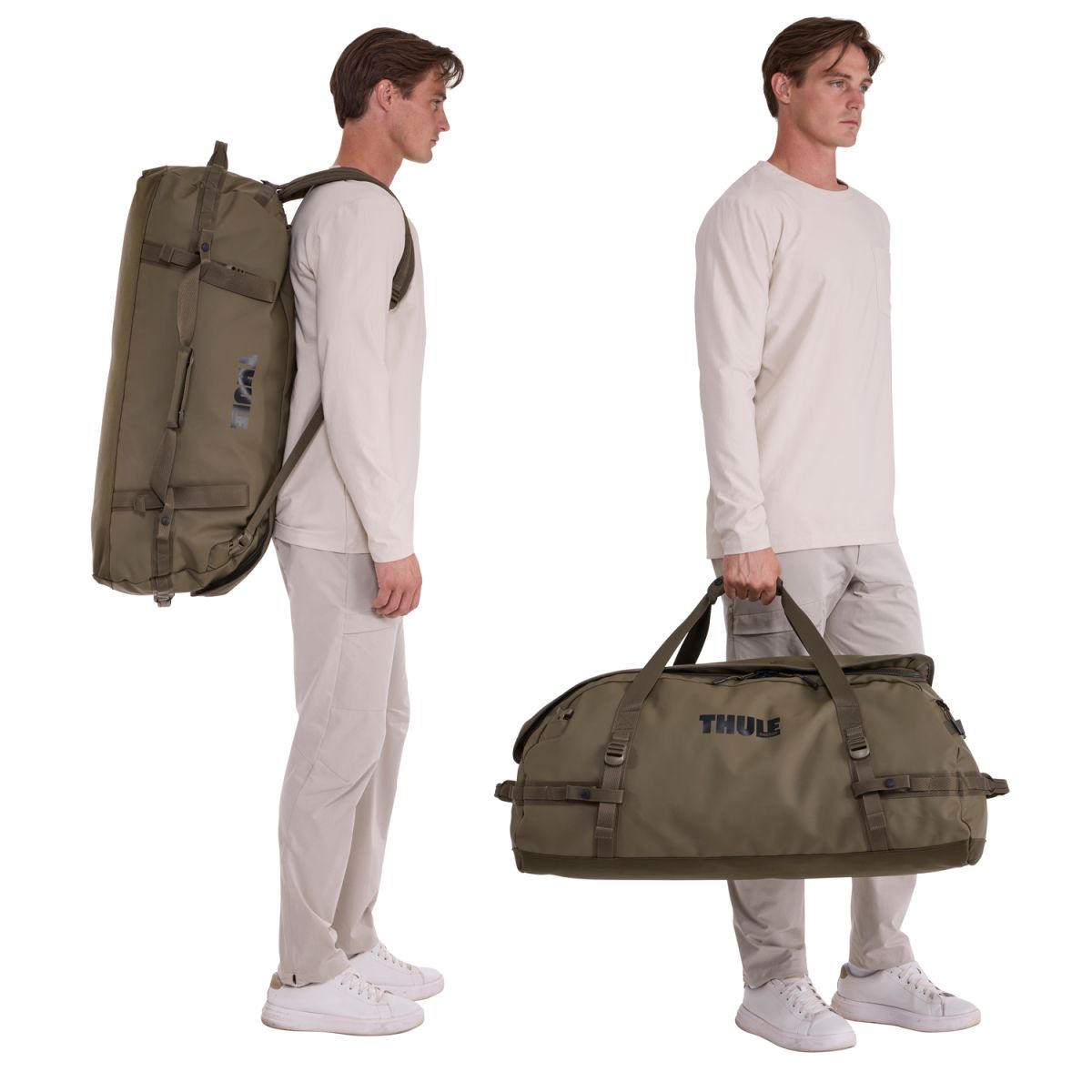 Náhľad produktu - Thule Chasm športová taška 90 l TDSD304 - Deep Khaki