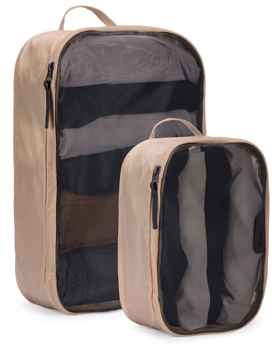 Náhľad produktu - Thule Packing cube sada 1 stredný a 1 malý organizér TPCS204 - jemná béžová