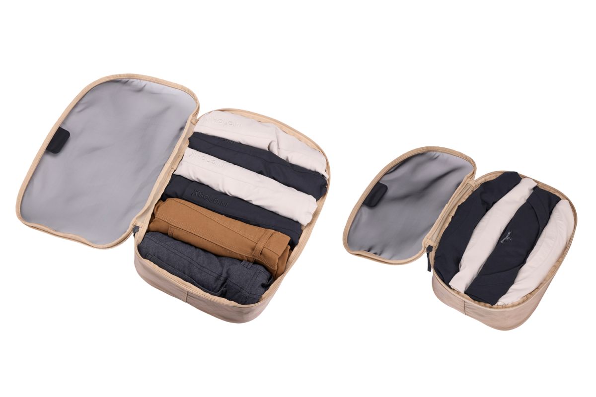 Náhľad produktu - Thule Packing cube sada 1 stredný a 1 malý organizér TPCS204 - jemná béžová