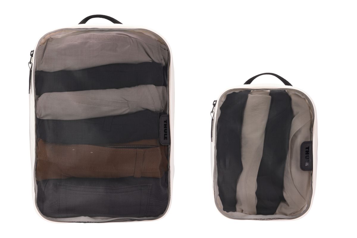 Náhľad produktu - Thule Packing cube sada 1 stredný a 1 malý organizér TPCS204 - biela