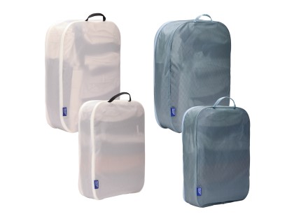 Náhľad produktu - Thule Packing cube sada 2 veľké a 2 stredné organizéry TPCS205 - biela/Pond Gray