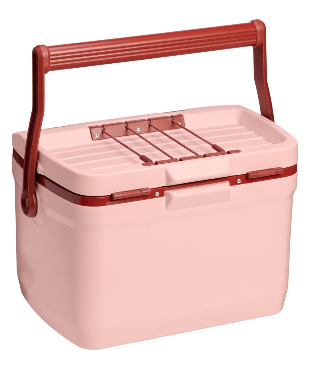 Náhľad produktu - STANLEY Pasívny chladiaci box The Easy-Carry Outdoor Cooler 15l/16QT Peach Rose