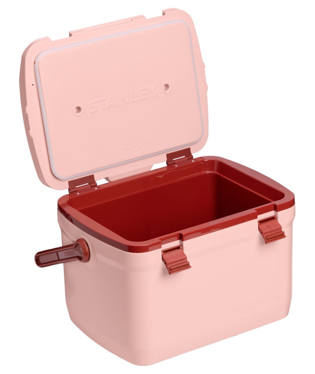 Náhľad produktu - STANLEY Pasívny chladiaci box The Easy-Carry Outdoor Cooler 15l/16QT Peach Rose