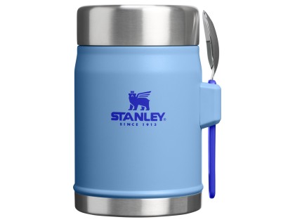 STANLEY Termoska jedálenská s lyžicou/vidličkou The Legendary Classic Food Jar 400 ml/14oz Blue Sky