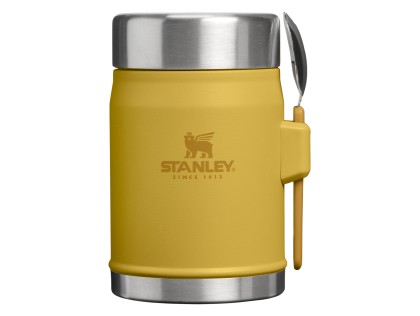 STANLEY Termoska jedálenská s lyžicou/vidličkou The Legendary Classic Food Jar 400 ml/14oz Dijon