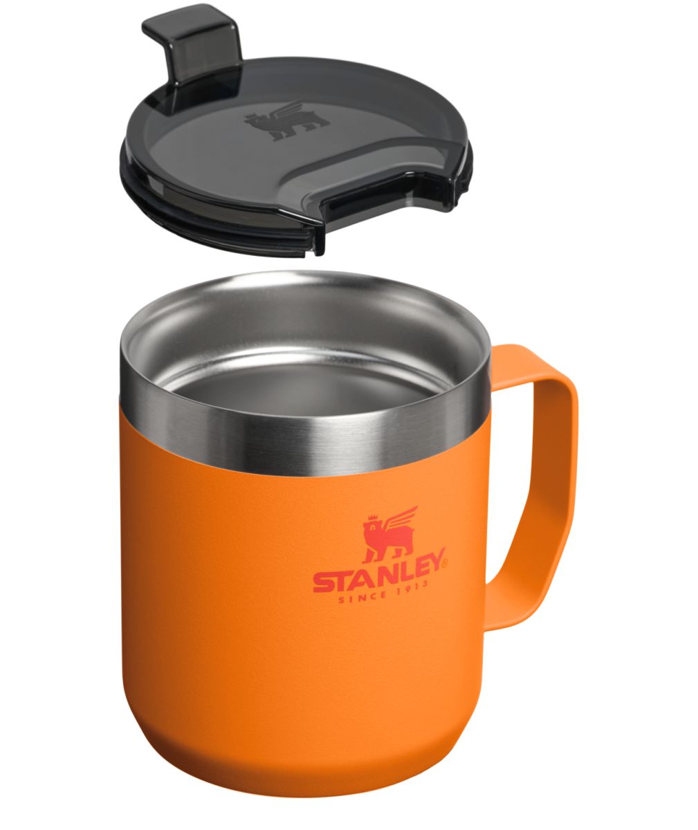 Náhľad produktu - STANLEY Termohrnček The Stay-Hot Camp Mug 350 ml/12 oz Goldenrod Coral