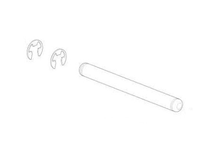 Náhľad produktu - Thule Metal bolt XT handle incl. Circlips 54827