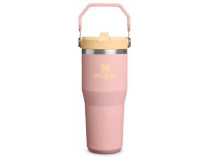 STANLEY Termofľaša s integrovanou slamkou The IceFlow Flip Straw 2.0 Tumbler 600 ml/20 oz Peach Rose