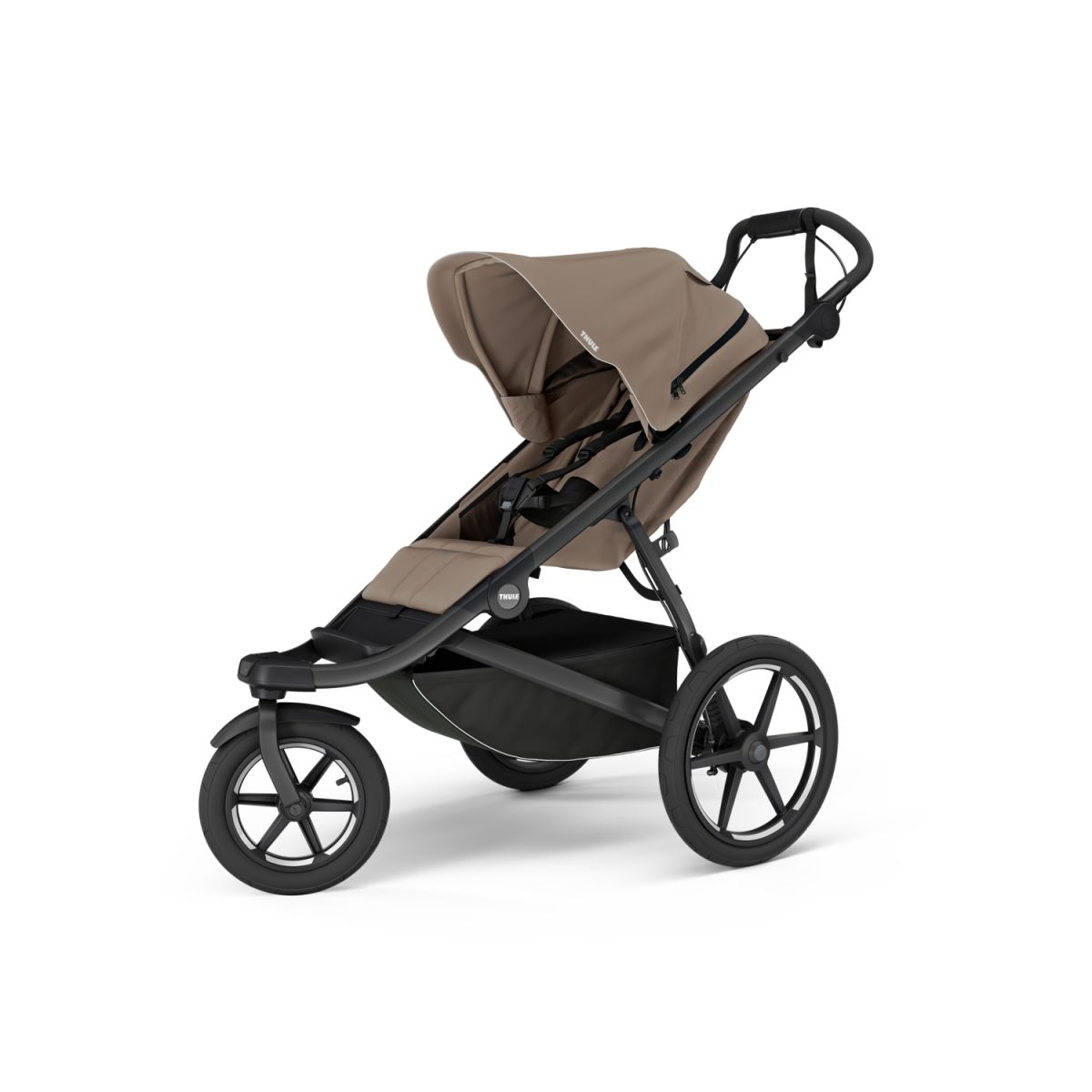 Náhľad produktu - Thule Urban Glide 3 Tinted Taupe - MB + korba + plášť + moskyt. + madlo + plášť.korba + mosk.korba