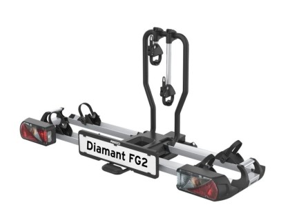 Nosič na ťažné zariadenie na 2 kolesá / elektrobicykle Pro User Diamant FG2 - sklopný skladací