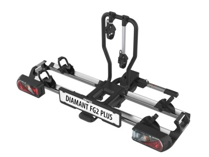 Nosič na ťažné zariadenie na 2 kolesá / elektrobicykle Pro User Diamant FG2 Plus - sklopný skladací