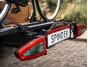 Nosič na ťažné zariadenie na 2 kolesá / elektrobicykle Spinder SC2 - výsuvný skladací na karbónové r