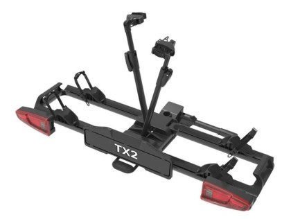 Nosič na ťažné zariadenie na 2 kolesá / elektrobicykle Spinder TX2L - sklopný skladací na karbónové 