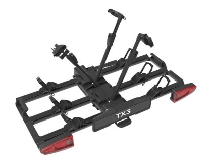Nosič na ťažné zariadenie na 3 kolesá / elektrobicykle Spinder TX3L - sklopný skladací na karbónové 